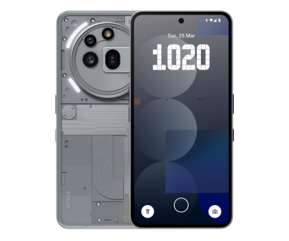 Smartfon Nothing Phone (3a) Pro 5G 12/256GB Grey 120Hz
